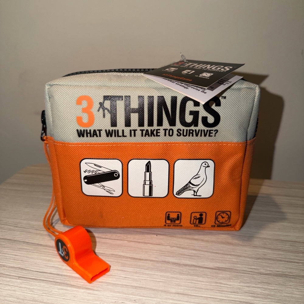3 Things What will it take to survive GAME (SEALED NEW) sold out online